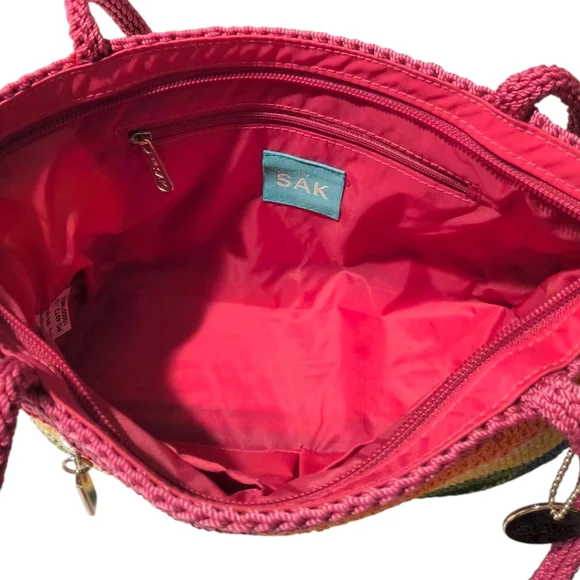 The Sak Multicolor Crochet Shoulder Bag - Picture 11 of 12